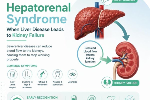 Hepatorenal Syndrome: When Liver Disease Leads to Kidney Failure